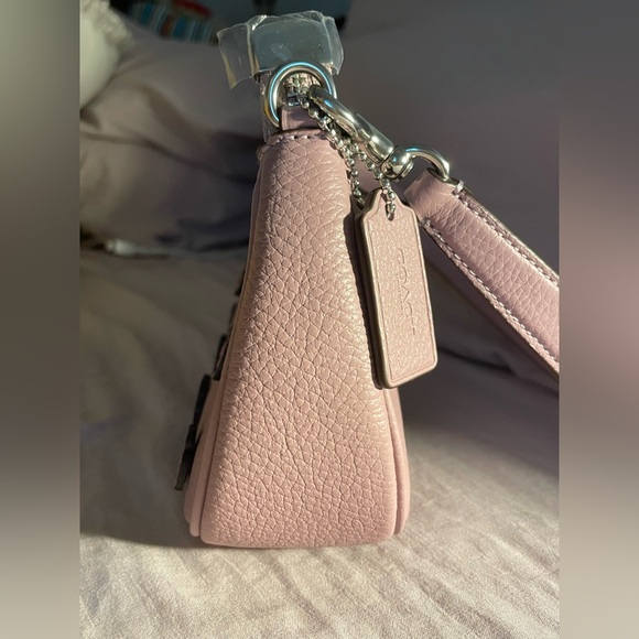 Coach small Teri purple lavender tea rose shoulder bag - Picture 4 of 10